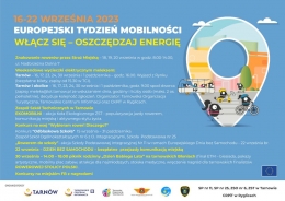 Europejski Tydzień Mobilności 16 - 22 września 2023 roku